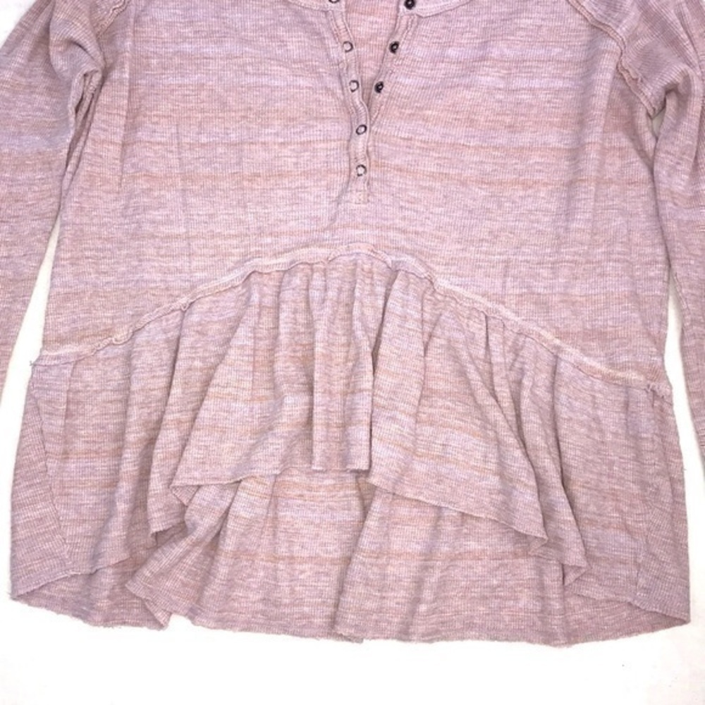 We The Free Coastline Henley Peplum Top - Picture 8 of 14
